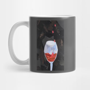 Blood Red Wine Mug